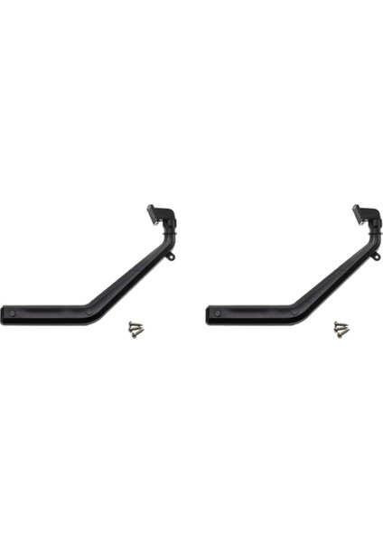 1/10 Rc Prıger SCX10 Iı 90046 40047 Cherokee LC80 Vücut Kabuğu Parçaları Için 2x Plastik Şnorkel Egzoz Borusu (Yurt Dışından)