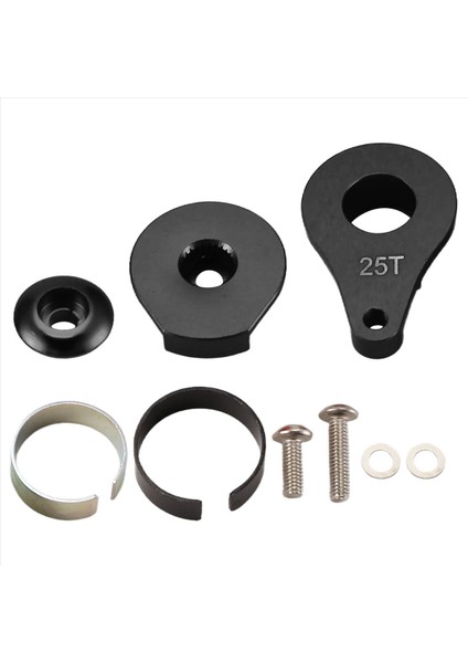 25T Direksiyon Servo Kol Boynuzu Rc Paletli Araba Için 1 Delik Büyük Tork Dijital Servo Yükseltme Parçaları Siyah (Yurt Dışından) fiyatları