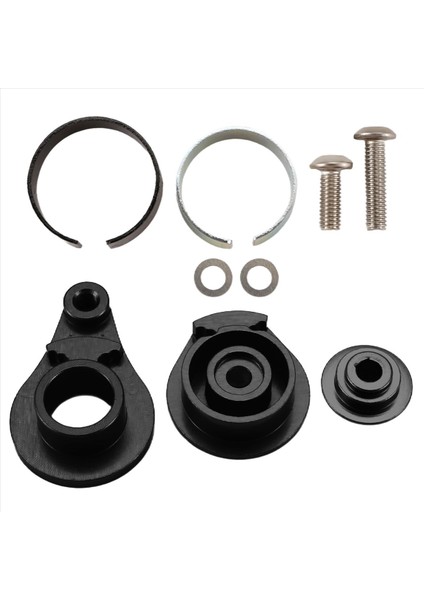 25T Direksiyon Servo Kol Boynuzu Rc Paletli Araba Için 1 Delik Büyük Tork Dijital Servo Yükseltme Parçaları Siyah (Yurt Dışından) modelleri