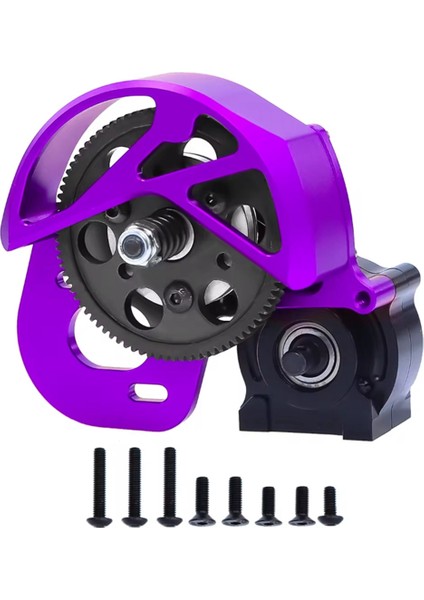 1/10 SCX10 I Iı AX10 SMT10 Rc Car Prwler Axıal Şasi&#39 Si Yükseltme Parçaları Mor (Yurt Dışından)