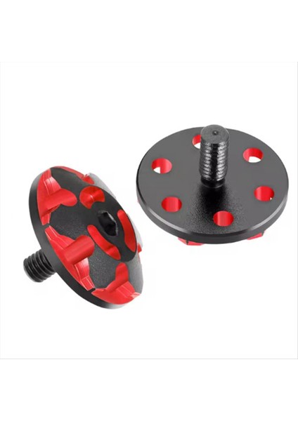 2pcs Metal M3 Kuyruk Kanadı Conta Sabitleme Vidaları 1/8/1/10 Rc Araba Yükseltme Parçaları Aksesuar Stili B Siyah Kırmızı (Yurt Dışından) fırsatları