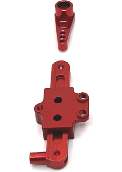 Rc Araba Yükseltme Sabit Çubuk Direksiyon Grubu Servo Kol Seti Wltoys 1/12 124006 12427 12427 12428 Rc Araba Yükseltme Parçaları Kırmızı (Yurt Dışından) indirimleri