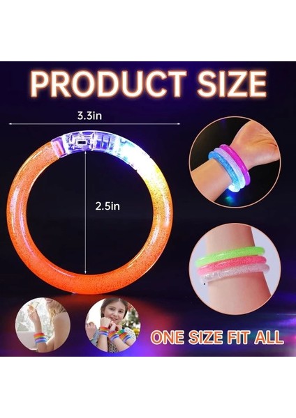 LED Işıklı Pilli Bileklik modelleri