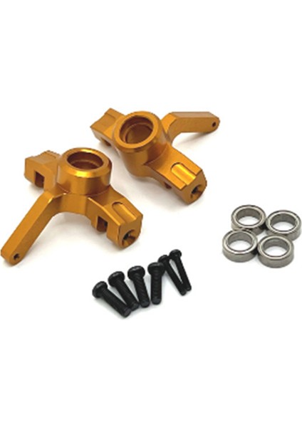 Rc Araba Ön Direksiyon Kupası Kiti Hospital 1/14 14321 14322 14331 Jjrc C8802 YDJ-D879 Rc Araba Yükseltme Aksesuarları Altın (Yurt Dışından)