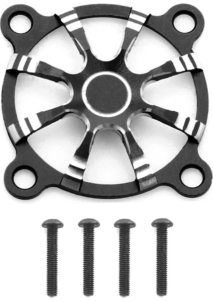 30X30MM Alüminyum Alaşım Soğutma Fan Kapağı Rc Motor Esc Elektrikli Düzenleme Fan Koruma Kapağı Siyah (Yurt Dışından)