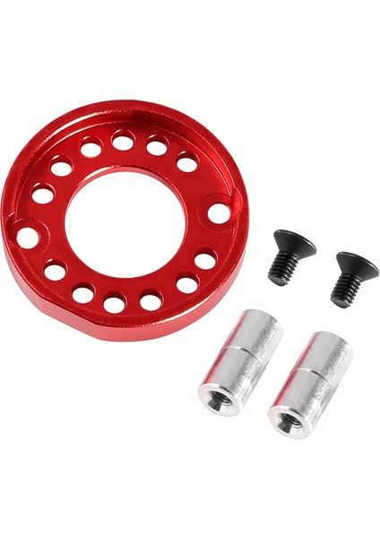 Motor Sabitleme Koltuğu Kiti TATT-033 1/10 Tamiya Rc TA01/TA02/DF01 XS-TA29065 Rc Araba Yükseltme Aksesuarları Kırmızı (Yurt Dışından)