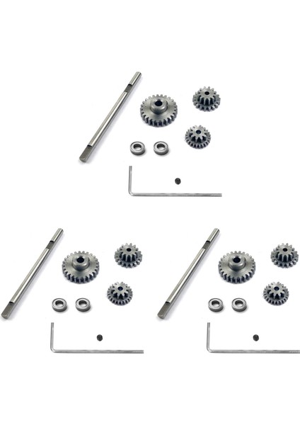 9x Metal Şanzıman Dişlisi D Axis Gearbox Çelik Dişliler Wpl D12 Için Set D12 1/10 Rc Araba Yükseltme Parçaları Aksesuarları (Yurt Dışından)