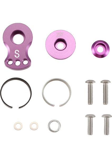 Metal 25T Ayarlanabilir Servo Koruyucu Kol Boynuzu Trx-4 Eksenel SCX10 1/10 Rc Arabalar Helikopter Model Tekne Yükseltme Parçaları S B (Yurt Dışından)