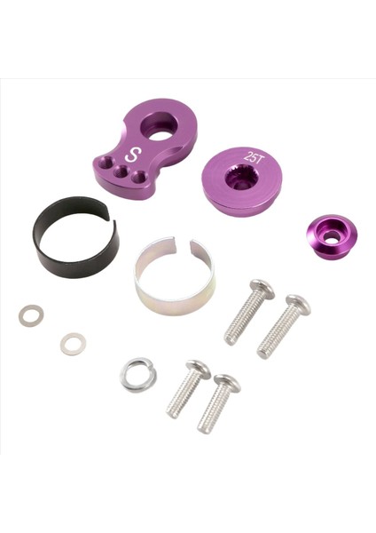 Metal 25T Ayarlanabilir Servo Koruyucu Kol Boynuzu Trx-4 Eksenel SCX10 1/10 Rc Arabalar Helikopter Model Tekne Yükseltme Parçaları S B (Yurt Dışından) fiyatları