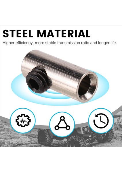 Pinyon Redüktör Kılıf Adaptörü 3 175MM Ila 5mm Motor Şaft Pinyon Adaptörü /w Anahtar Vidası Rc Tekne Arabası 10 Pcs (Yurt Dışından) fırsatları