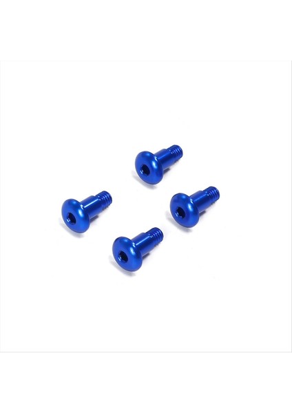 4pcs Alüminyum Alaşım Adım Vida 1/10 Tamiya TT02/TT02B Rc Araba Yükseltme Parçaları Mavi (Yurt Dışından) modelleri