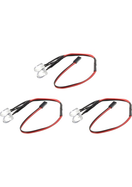 Jlb Racing Cheetah Için 3x LED Işık EA1034 1/10 Fırçasız Rc Araç Parçaları Aksesuarları (Yurt Dışından)