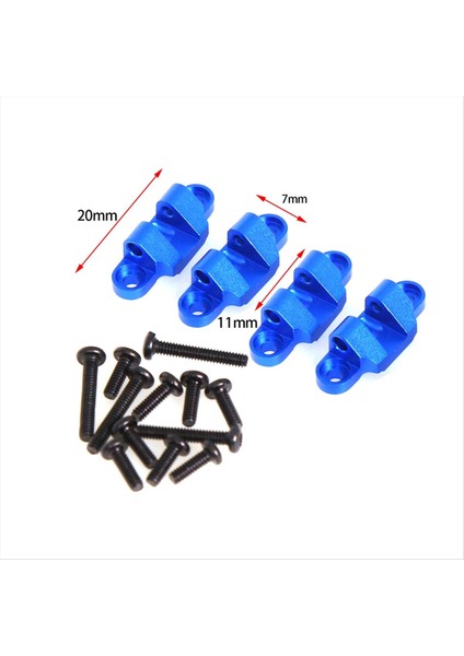 Rc Araba Yükseltme Losi Için Alt Şok Emici Montaj Kiti 1/18 Mini Lmt 4x4 Fırça Canavar Kamyonu Rc Araba Yükseltme Parçaları B (Yurt Dışından) fırsatları