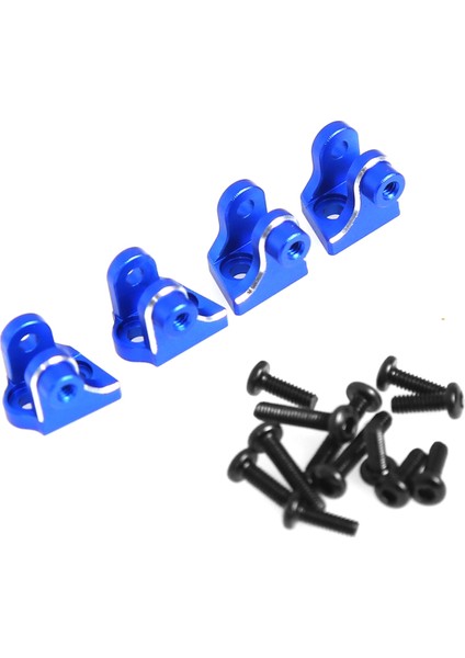 Rc Araba Yükseltme Losi 1/18 Mini Lmt 4x4 Fırça Canavar Kamyonu Için Alt Rik Çubuk Sabitleme Koltuk Kiti Rc Araba Yükseltme Parçaları Mavi (Yurt Dışından)