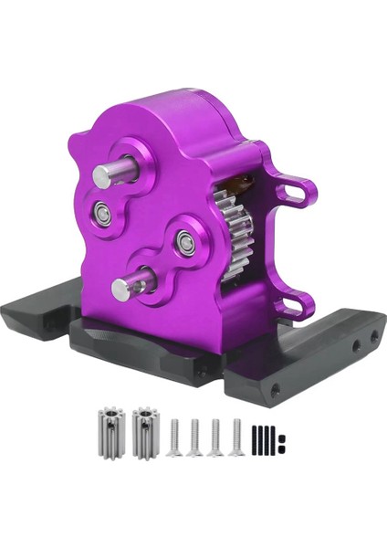 1/10 Rc Paletli Araba Lcg SCX10 Yükseltme Parçaları Mor Moral (Yurt Dışından)