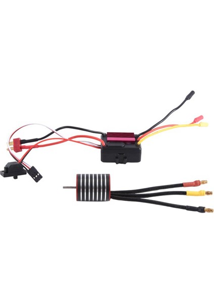 1/8 1/10 1/12 Rc Crawler Car Tamp 2430 5800KV Için 35A Esc Combo Seti ile Su Geçirmez Fırçasız Motor (Yurt Dışından)