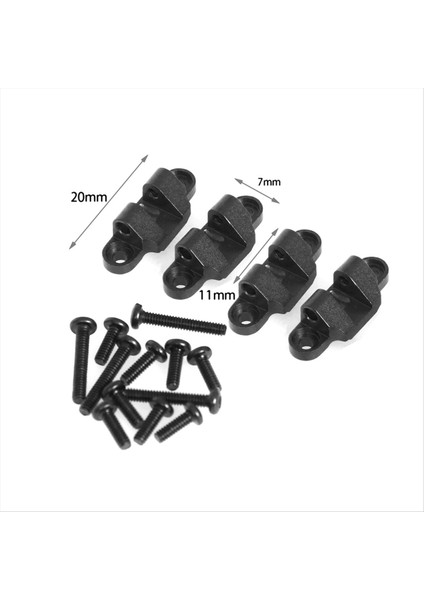 Rc Araba Yükseltme Losi Için Alt Şok Emici Montaj Kiti 1/18 Mini Lmt 4x4 Fırça Canavar Kamyonu Rc Araba Yükseltme Parçaları C (Yurt Dışından) fiyatları