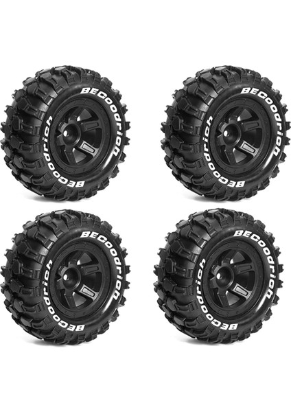 1set/4pcs Rc Araba Yükseltme Lastik Kiti Mjx 10208 Rc Araba Yükseltme Parçaları (Yurt Dışından)