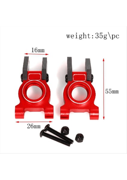 Arrma Için Metal Alüminyum Alaşım Arka Direksiyon Kupası 1/10 Gorgon 4x2 2WD Gorgon Monster Truck Rc Yükseltme Parçaları (Yurt Dışından) fırsatları