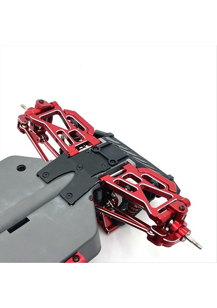 Rc Araba Yükseltme Ön Salıncak Kolu Mjx Için Set Seti 1/10 10208 Rc Araba Yükseltme Parçaları Kırmızı (Yurt Dışından) modelleri