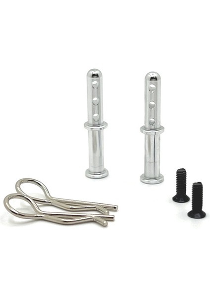 Rc Araba Yükseltme Araba Kabuk Sütunları Wltoys Için Set Rexroth Lc Jjrc 1/12 1/14 Rc Araba Yükseltme Parçaları Gümüş (Yurt Dışından)