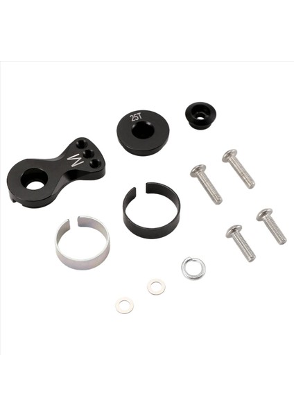 Metal 25T Ayarlanabilir Servo Koruyucu Kol Boynuzu Trx-4 Eksenel SCX10 1/10 Rc Arabalar Helikopter Model Tekne Yükseltme Parçaları M A (Yurt Dışından) fiyatları