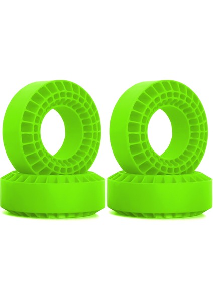 4pcs 1 9in Silikon Kauçuk Lastik Tekerlekleri 1/10 Rc Prwler Car Trx4 Eksenel SCX10 Pro/capra Tf2/gen8/mst Green Için Köpük Takın (Yurt Dışından)