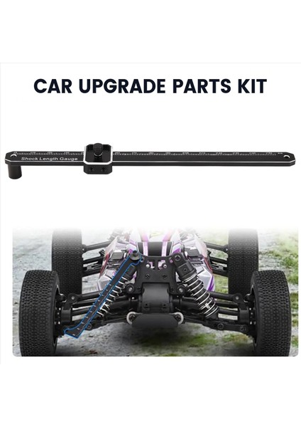 Rc Off-Road Aracı Evrensel Araç Şok Seyahati 1/8 1/10 Rc Araba Için Cetvel (Yurt Dışından) fırsatları