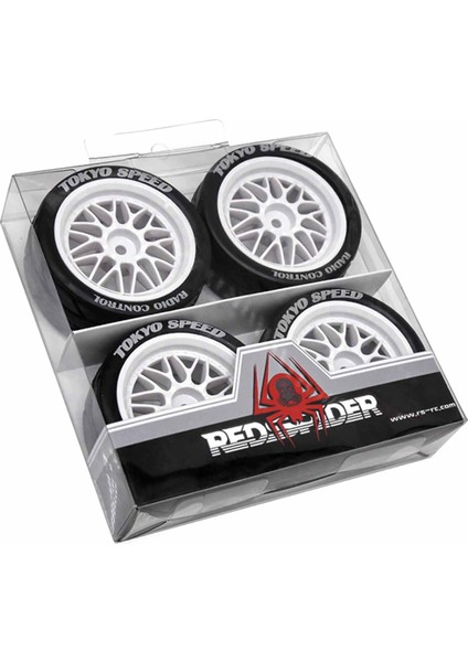 Kırmızı Örümcek R 4pcs Tamiya TT01 TT01E TT02 XV01 XV02 Ptg-2 1/10 Rccar Yükseltme Parçaları A (Yurt Dışından)