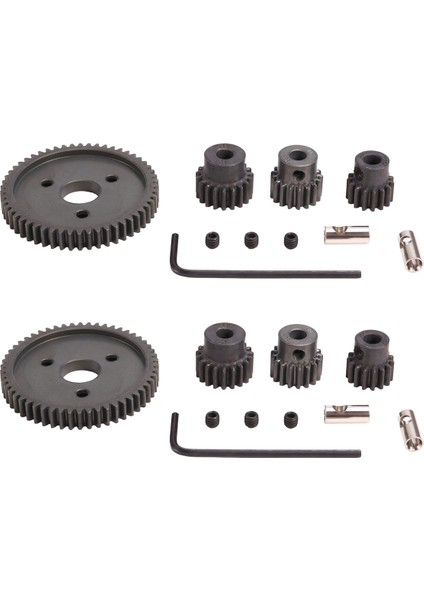 32P 5mm 15T Pinyon ve M0 8 11MM 54T Büyük Dişli Sertleştirilmiş Çelik Motor Dişli Çöp E-Revo Zirvesi 1/10 Rc Araba (Yurt Dışından)