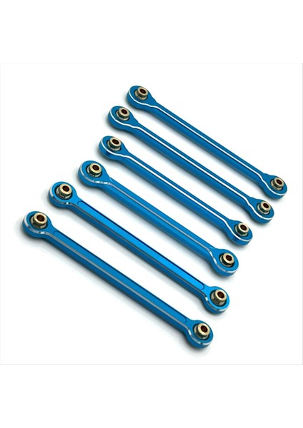 Rc Araba Yükseltme Çekme Çubuk Bağlantı Çubuk Direksiyon Çubuğu Mjx Için Set 1/10 10208 Canavar Rc Araba Yükseltme Parçaları Mavi (Yurt Dışından) indirimleri