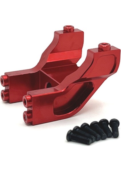 Rc Araba Yükseltme Kuyruk Harfa Mjx Için Set 1/14 14209 14210 Rc Araba Yükseltme Parçaları Kırmızı (Yurt Dışından)