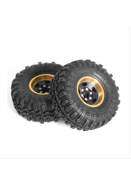 1 0inch Metal Tekerlekler Lastikli Metal Tekerlekler 1/18 Rc Tracher Araş Traxxas Trx4-M Defender Bronco SCX24 Rc Car Için (Yurt Dışından) modelleri