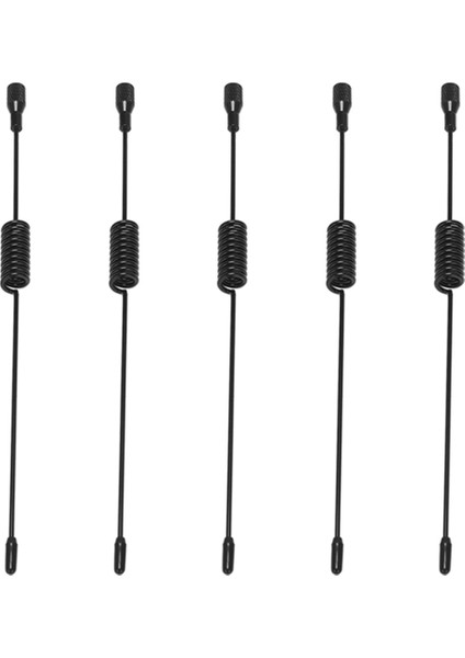 5pcs 197MM Metal Dekoratif Anten 1/10 Rc Paletli Traxxas Trx4 Trx6 Trx6 Eksenel SCX10 RC4WD D90 D110 Tamiya CC01 (Yurt Dışından)