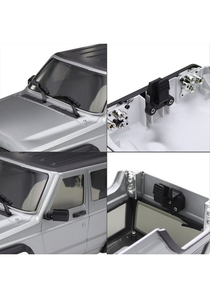 1/18 Rc Crawler TRX4M Bronco Defender Chassis Beyaz Için 155MM Diniş Gönderen Hardtop Cherokee Gövdesi (Yurt Dışından) indirimleri