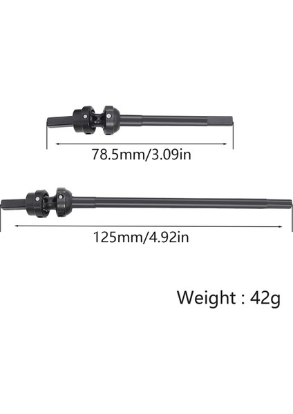 1/10 Rc Prıgler SCX10 Iıı AR45 Ofset Portal Aks Yükseltme Parçası (Yurt Dışından)