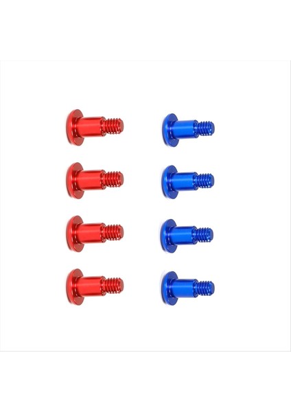 4pcs Alüminyum Alaşım Adım Vida 1/10 Tamiya TT02/TT02B Rc Araba Yükseltme Parçaları Kırmızı (Yurt Dışından) indirimleri