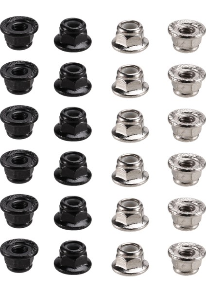 M4-Nuts Çok Renkli Naylon Kilit Altıgen Somun Vidalı Kapak Rc Buggy-Race Için Flanş Yarışı Özelliği (Yurt Dışından)