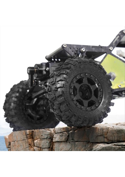 4pcs 51MM 1 0inch Beadlock Tekerlek Lastik 1/18 1/24 Rc Paletli Araba TRX4M SCX24 AX24 FCX24 Yükseltme Parçaları Aksesuarları (Yurt Dışından) fiyatları