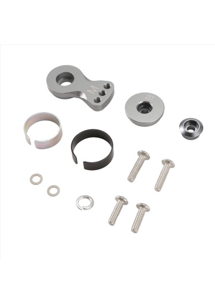 Metal 25T Ayarlanabilir Servo Koruyucu Kol Boynuzu Trx-4 Eksenel SCX10 1/10 Rc Arabalar Helikopter Model Tekne Yükseltme Parçaları M C (Yurt Dışından) fiyatları