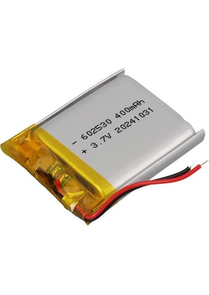 Powermaster 602530 3.7V 400MAH Lityum Polimer (Li-Po) Batarya Ciklet Pil fiyatları