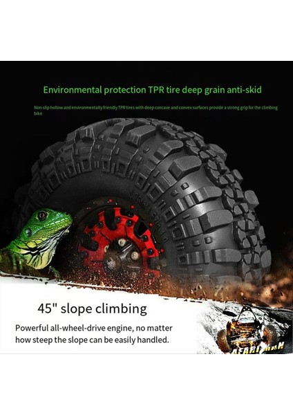 Rc Lastikleri Rockys Arazi Lastikleri Çevre Dostu Lastikler Derin Sırt Önleyici Kayma (Yurt Dışından) fırsatları