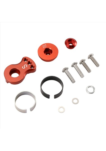 Metal 25T Ayarlanabilir Servo Koruyucu Kol Boynuzu Trx-4 Eksenel SCX10 1/10 Rc Arabalar Helikopter Model Tekne Yükseltme Parçaları S D (Yurt Dışından) fiyatları