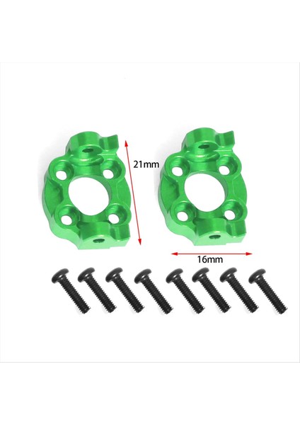 Rc Araba Yükseltme Ön Blok C Koltuk Kiti Losi Için 1/18 Mini Lmt 4x4 Fırça Monster Kamyonu Rc Araba Yükseltme Parçaları Yeşil (Yurt Dışından) modelleri