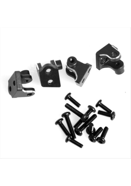 Rc Araba Yükseltme Losi 1/18 Mini Lmt 4x4 Fırça Canavar Kamyonu Için Alt Rik Çubuk Sabitleme Koltuk Kiti Rc Araba Yükseltme Parçaları Siyah (Yurt Dışından) fiyatları