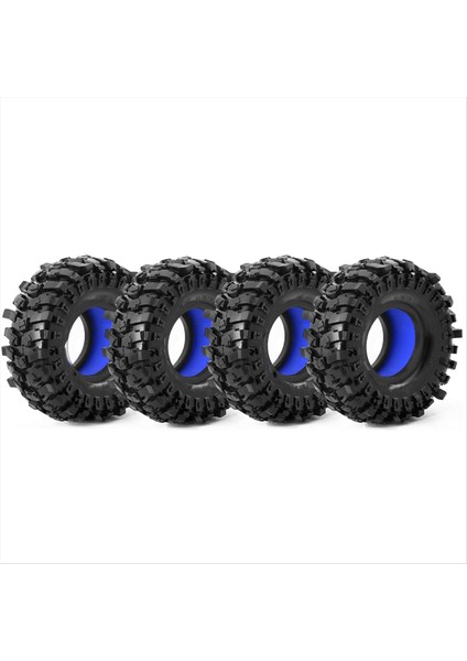 Uzaktan Kumanda Araba Tekerlek Lastikleri Su Geçirmez ve Sıcaklık Direnci ile Li Silikon Lastikler Mavi (Yurt Dışından) fırsatları