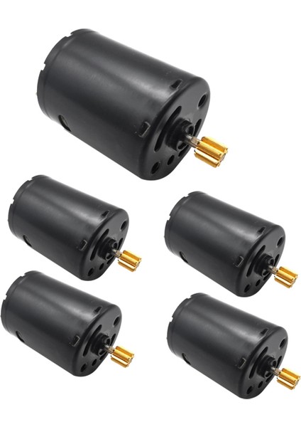 5x Rc Car 6V 370 Wpl Için Fırçalanmış Motor C14 C24 C34 B14 B24 B16 B36 1/16 Rc Kamyon Araç Yükseltme Parçaları Aksesuarları (Yurt Dışından)