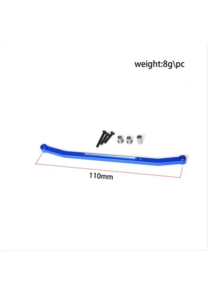 Rc Araba Yükseltme Direksiyon Çubuğu Kiti Losi Için 1/18 Mini Lmt 4x4 Fırça Canavar Kamyonu Rc Araba Yükseltme Parçaları Mavi (Yurt Dışından) fiyatları