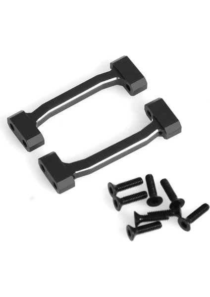 Rc Araba Yükseltme Şok Emici Braket Takviye Koltuk Kiti Losi Için 1/18 Mini Lmt 4x4 Fırça Canavar Kamyonu Siyah (Yurt Dışından)