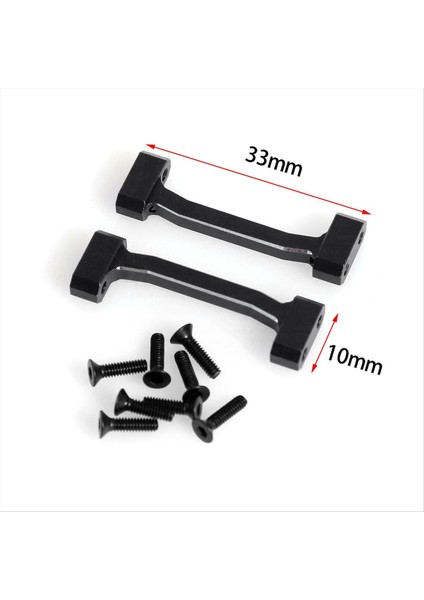 Rc Araba Yükseltme Şok Emici Braket Takviye Koltuk Kiti Losi Için 1/18 Mini Lmt 4x4 Fırça Canavar Kamyonu Siyah (Yurt Dışından) indirimleri